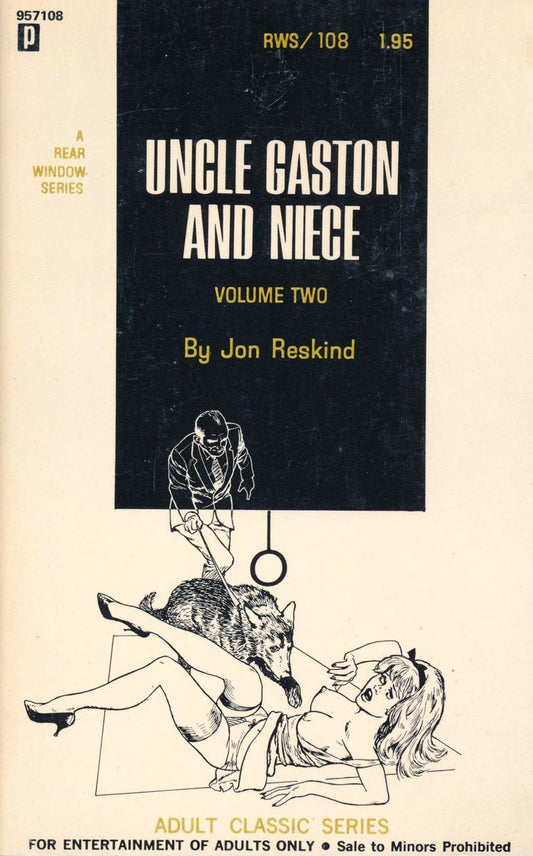 Uncle Gaston And Niece Volume 2 by Jon Reskind (Erotica Ebook Download) *100 Pages*